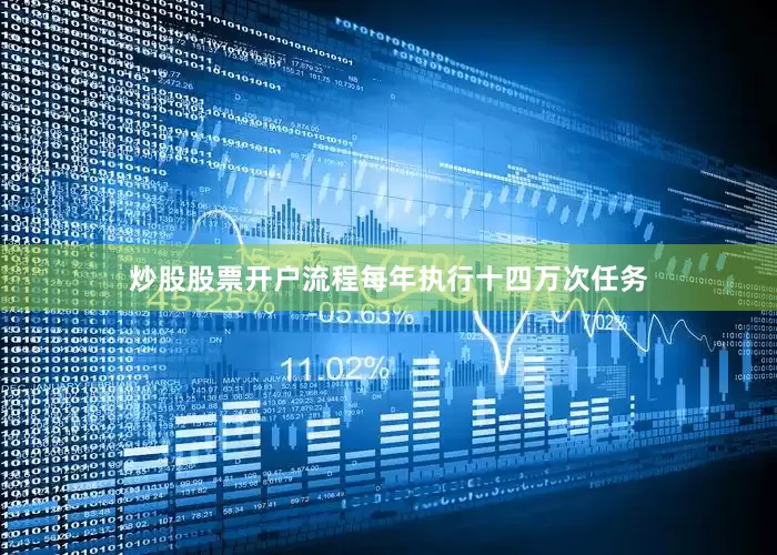 炒股股票开户流程每年执行十四万次任务