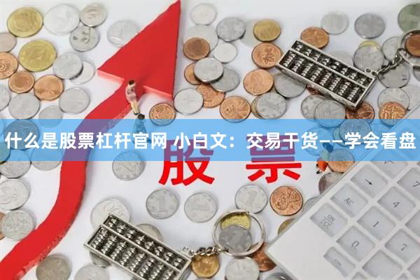 什么是股票杠杆官网 小白文：交易干货——学会看盘